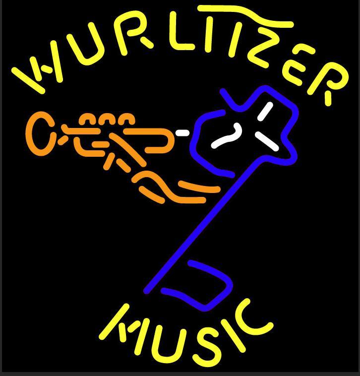 Wurlitzer Music Neon Sign