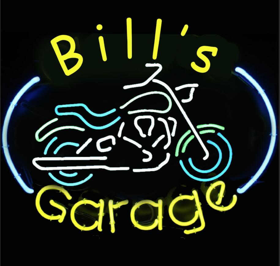 Custom Name Garage Motorcycle Neon Sign Neon Light