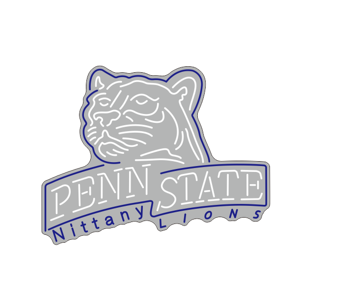 Penn State Nittany Lions Neon Sign NCAA Teams Neon Light