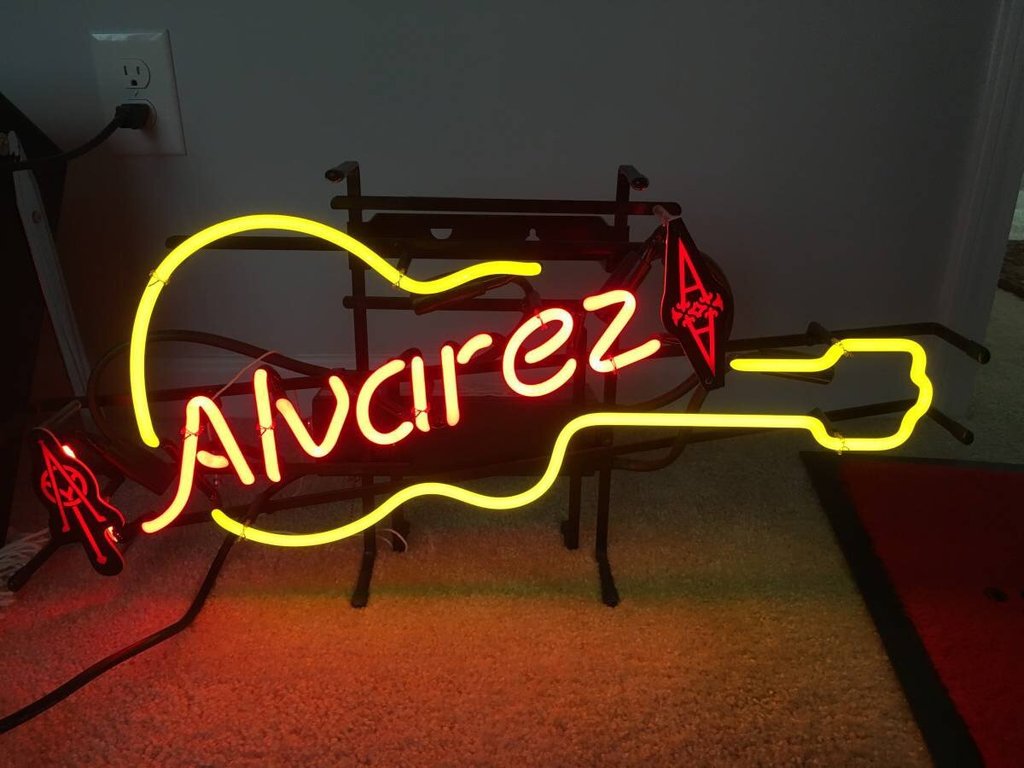 Alvarez Guitars Neon Sign Neon Light