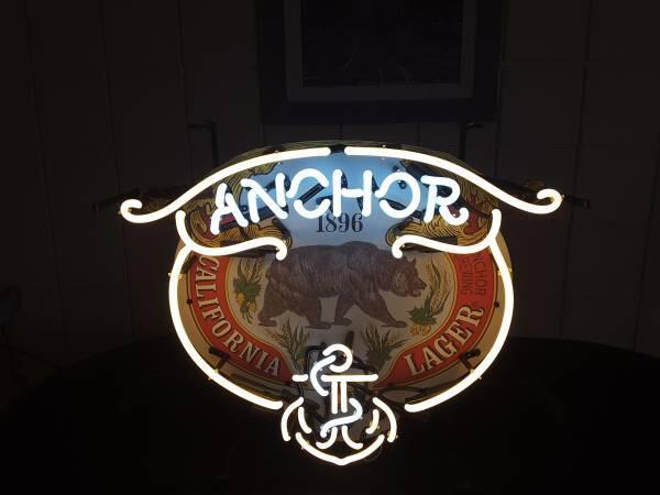 Anchor California Lager Beer Neon Sign Bar Sign Neon Light
