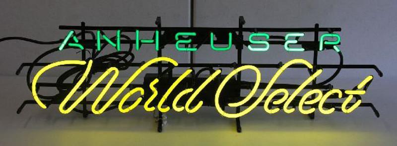 Anheuser World Select Neon Sign
