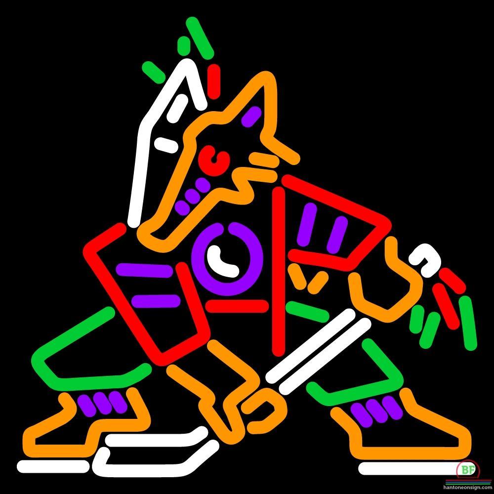 Arizona Coyotes Neon Sign Teams Neon Light