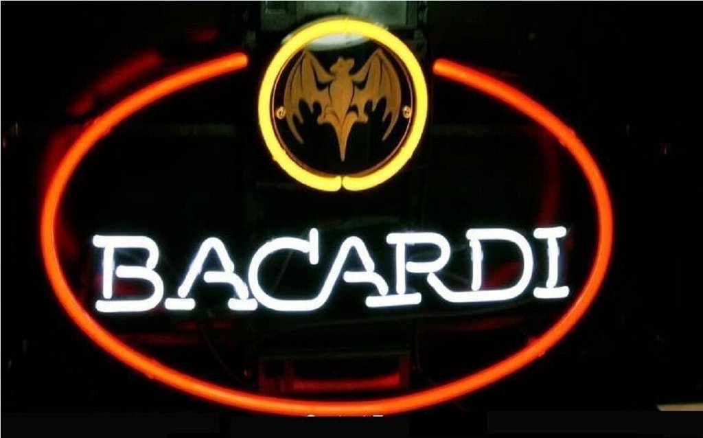 Bacardi Bat Neon Sign