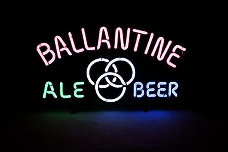 Ballantine Ale Beer Neon Sign Real Neon Light DIY Neon Signs Custom