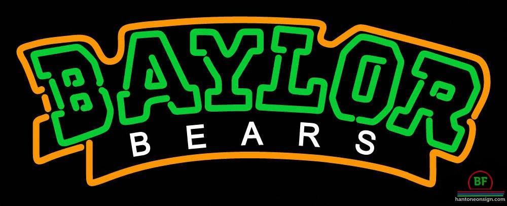 Baylor Bears Neon Sign NCAA Teams Neon Light
