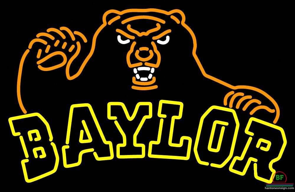 Baylor Bears Neon Sign NCAA Teams Neon Light