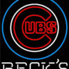 Becks Chicago Cubs Neon Sign Teams Neon Light