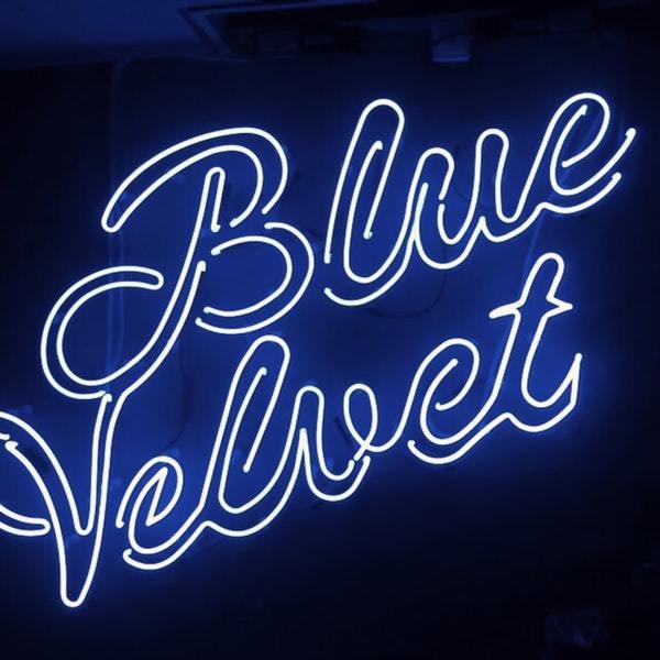 Blue Velvet Beer Neon Sign Neon Light