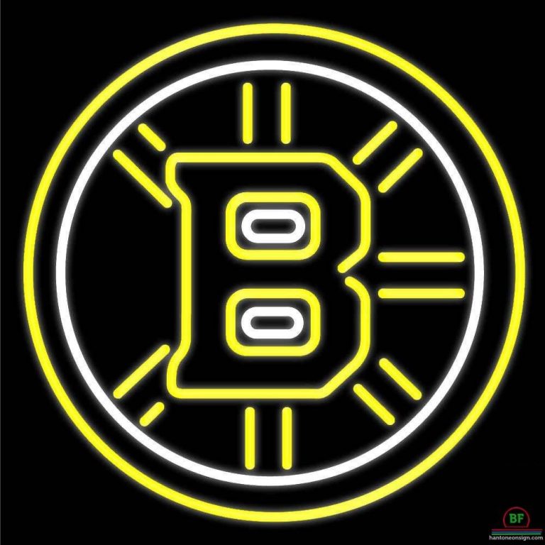 Boston Bruins Neon Sign Teams Neon Light DIY Neon Signs Custom Neon