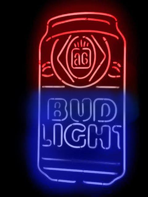Bud Light Can Jar Neon Sign Neon Light