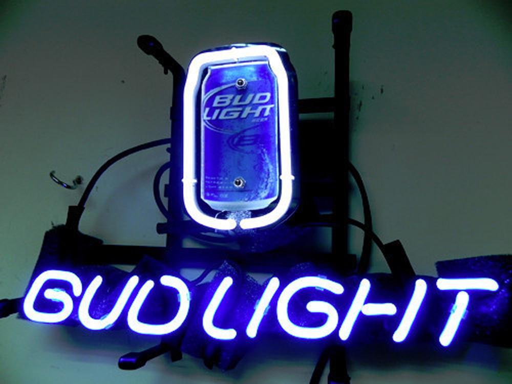 Bud Light Can Neon Sign