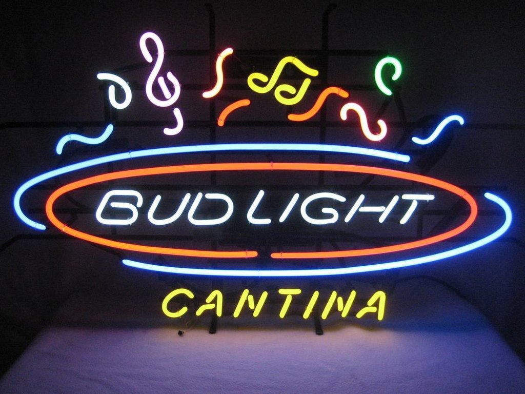 Bud Light Cantina Neon Sign Neon Light