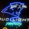 Bud Light Carolina Panthers Neon Sign Teams Neon Light
