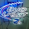 Bud Light Denver Broncos Helmet Sports Neon Sign Neon Light