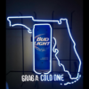 Bud Light Florida State Graba Cold One Neon Sign Neon Light