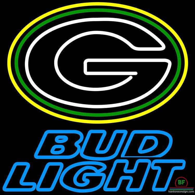 Bud Light Green Bay Packers Neon Sign Teams Neon Light