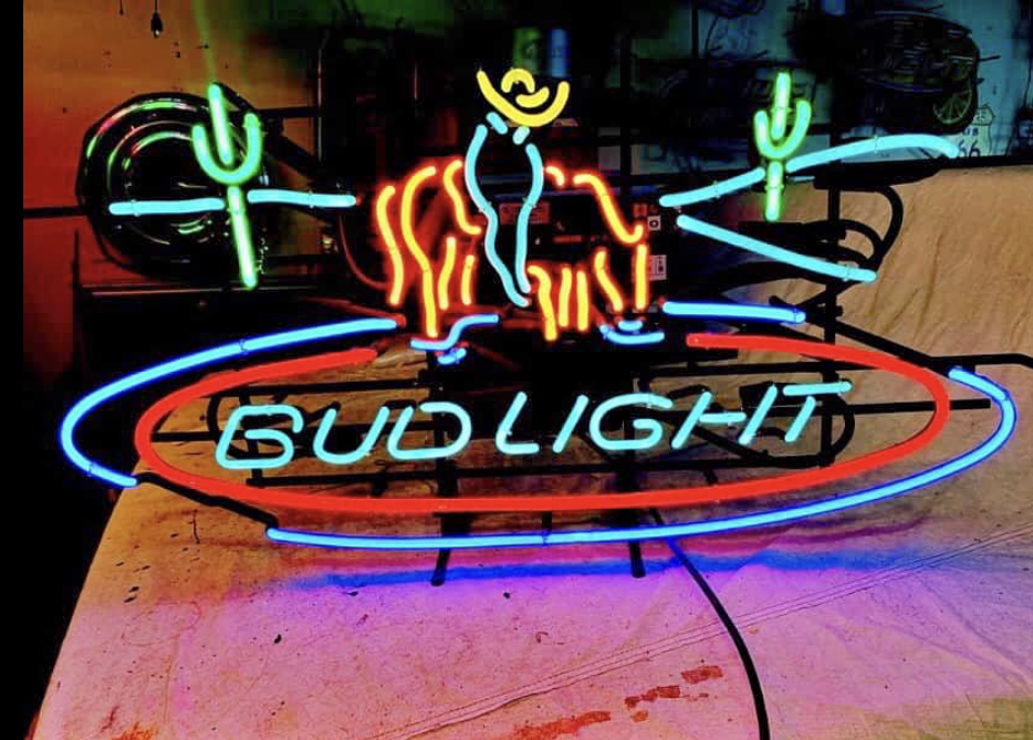 Bud Light Horser Neon Sign Neon Light