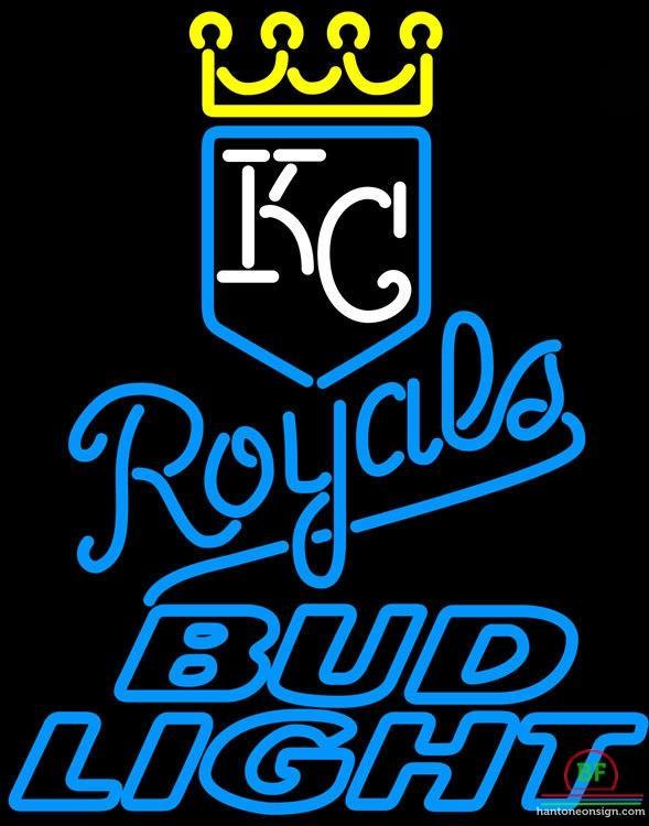 Bud Light Kansas City Royals Neon Sign Teams Neon Light