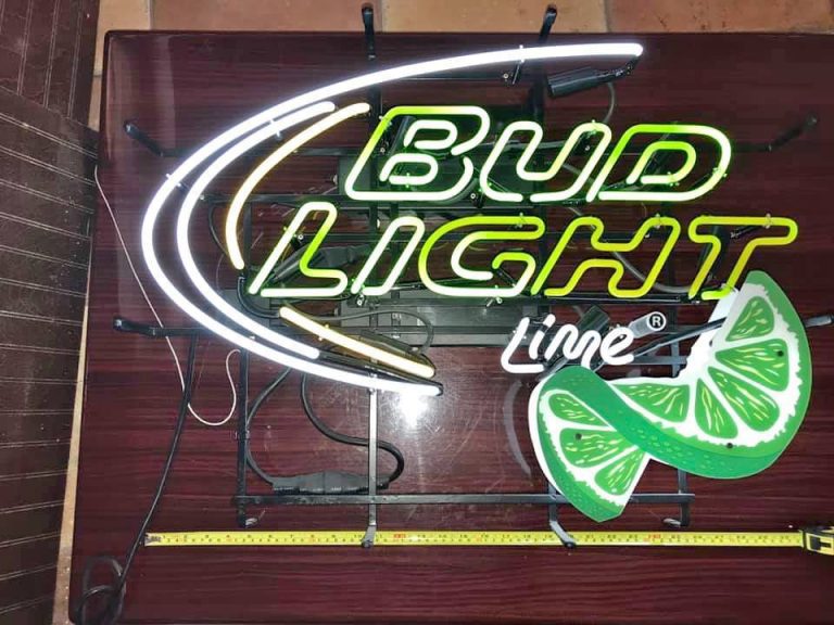 Bud Light Lime Neon Sign Tube Neon Light DIY Neon Signs Custom Neon