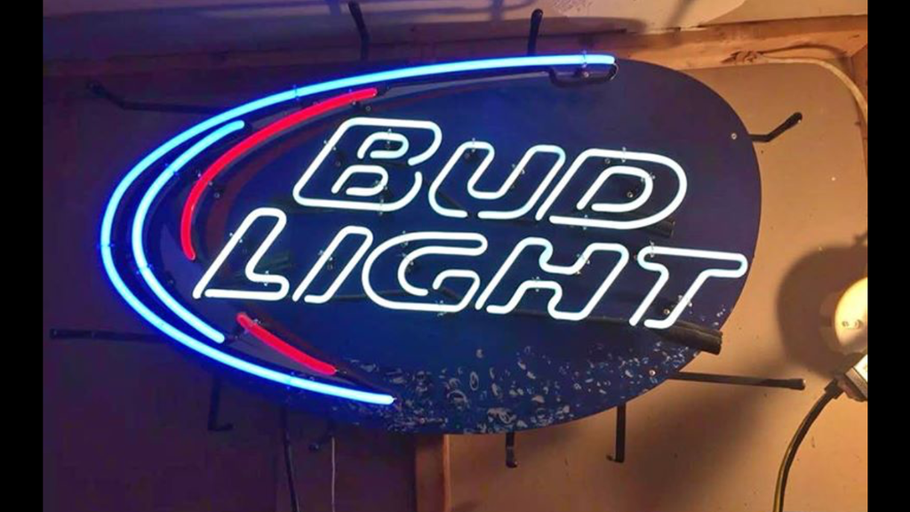 Bud Light Logo Neon Sign Neon Light
