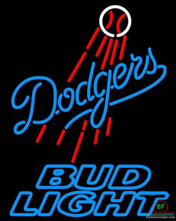 Bud Light Los Angeles Dodgers Neon Sign Teams Neon Light