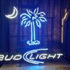 Bud Light Moon Palm Tree Neon Sign Neon Light