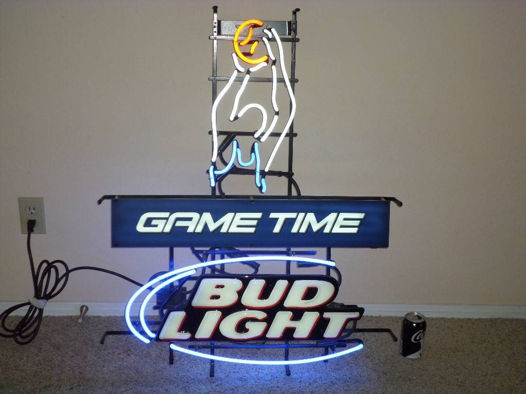 Bud Light Game Time Neon Sign Neon Light