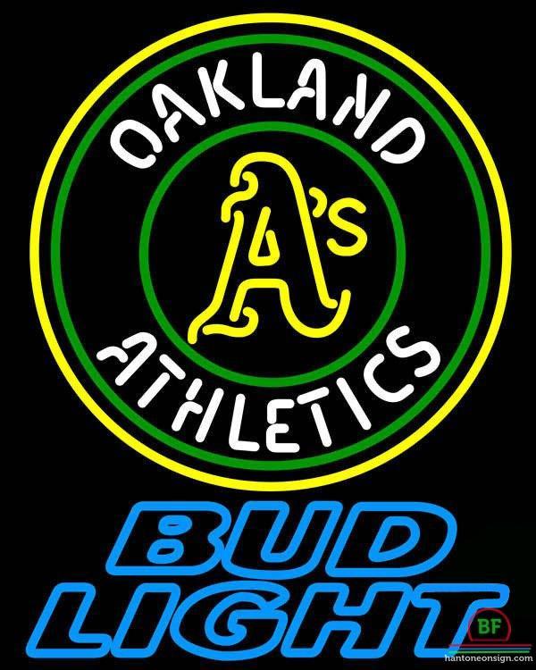 Bud Light Oakland_Athletics Neon Sign Teams Neon Light