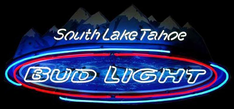 Bud Light South Lake Tahoe Neon Sign
