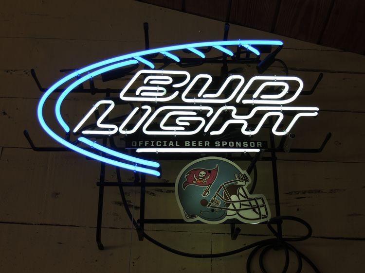 Bud Light Tampa Bay Buccaneers Neon Sign Teams Neon Light