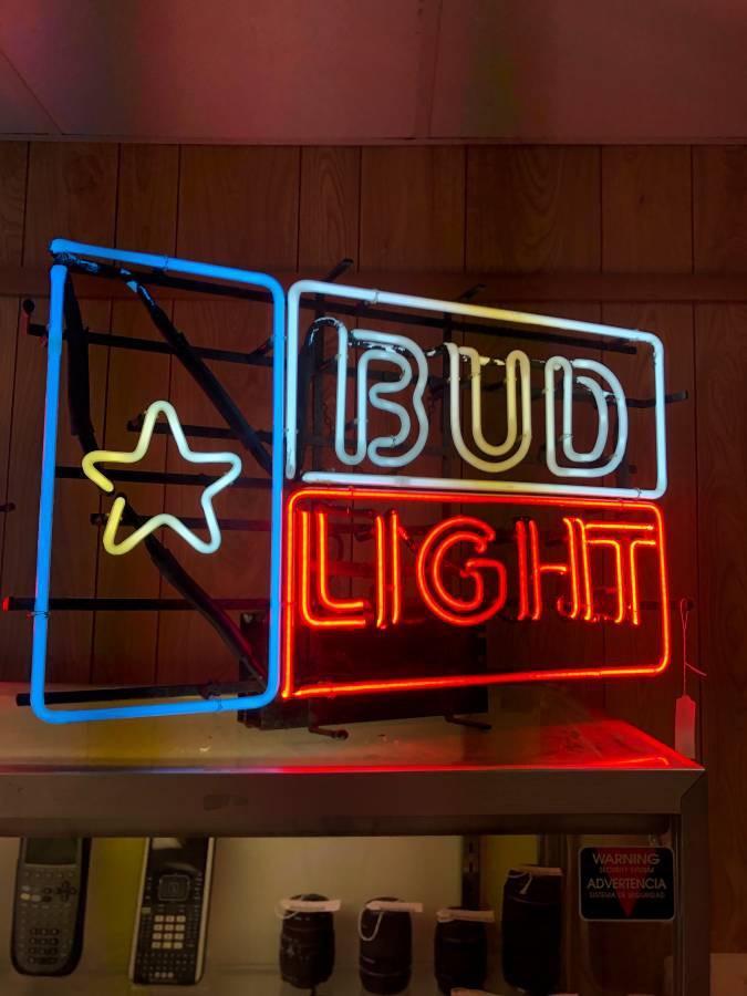 Bud Light Texas Neon Sign Neon Light
