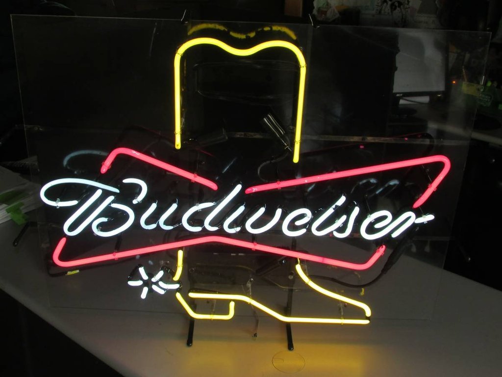 Budweiser Boot Neon Sign Neon Light