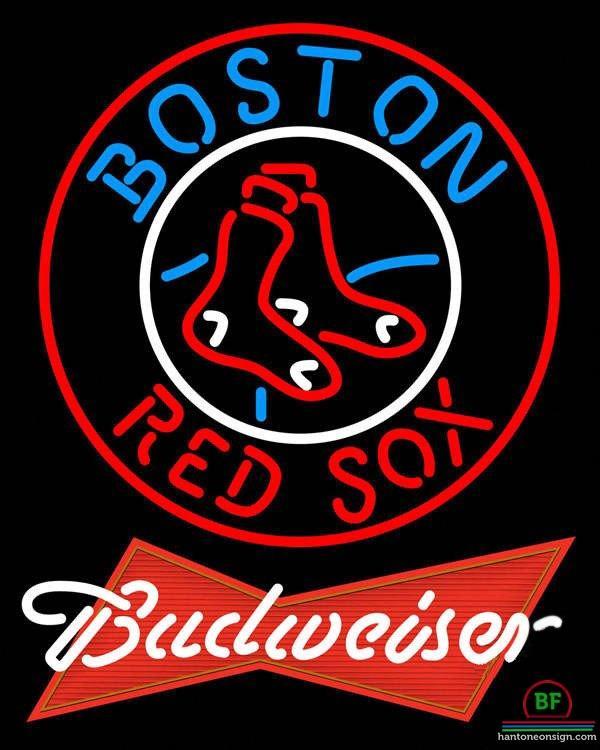Budweiser Boston Red Sox Neon Sign Teams Neon Light
