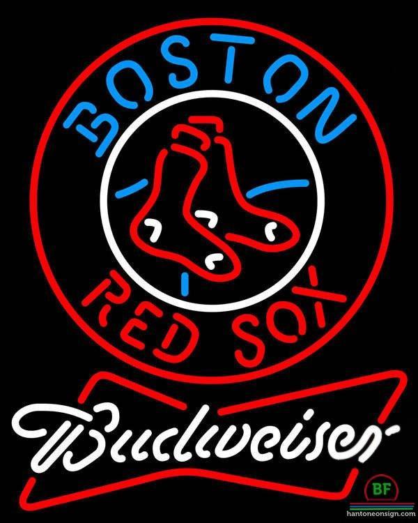 Budweiser Boston Red Sox Neon Sign Teams Neon Light
