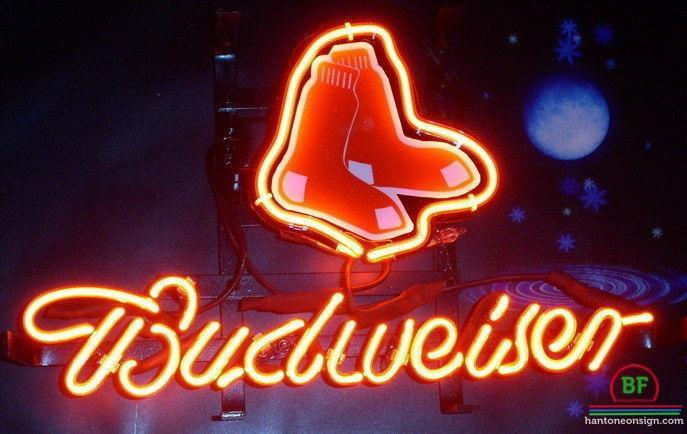 Budweiser Boston Red Sox Neon Sign Teams Neon Light