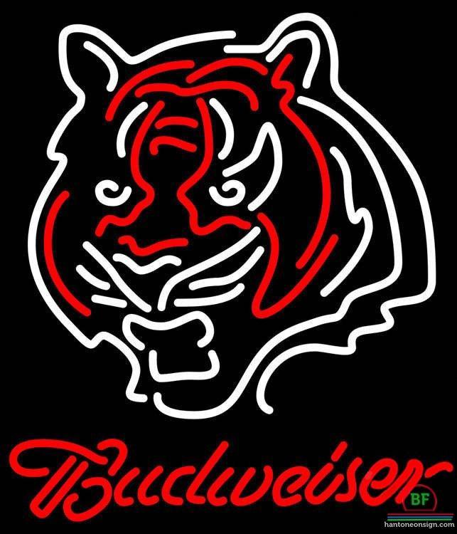 Budweiser Cincinnati Bengals Neon Sign Teams Neon Light