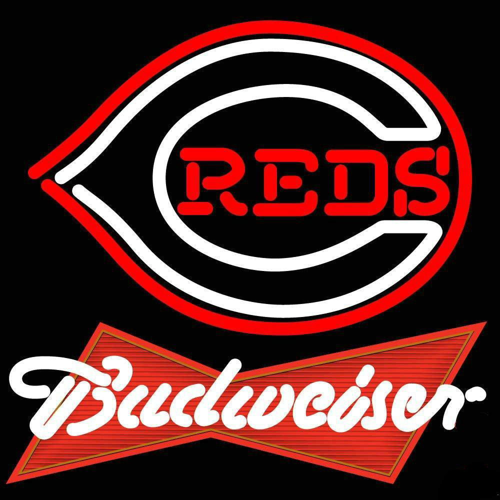 Budweiser Cincinnati Reds Neon Sign Teams Neon Light