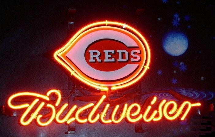 Budweiser Cincinnati Reds Neon Sign Teams Neon Light