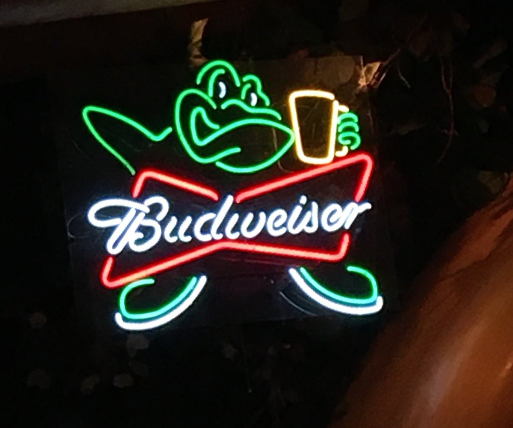 Budweiser Frog Neon Sign Neon Light