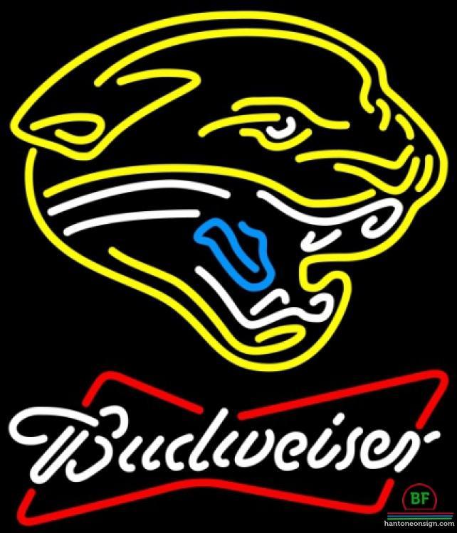 Budweiser Jacksonville Jaguars Neon Sign Teams Neon Light