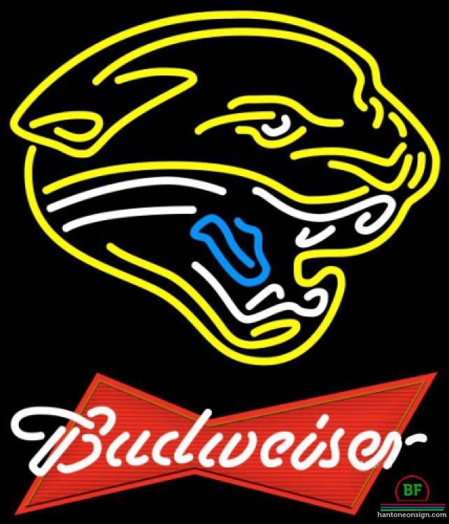 Budweiser Jacksonville Jaguars Neon Sign Teams Neon Light