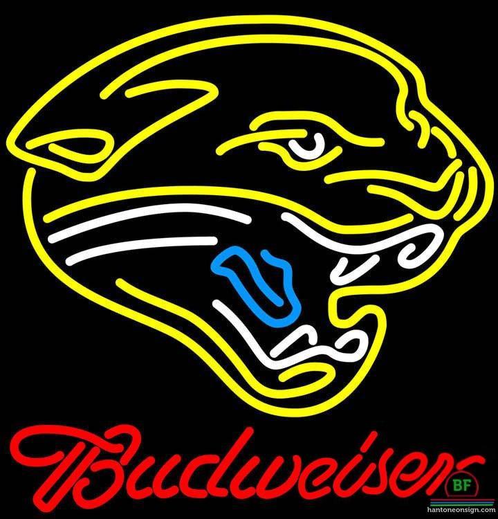 Budweiser Jacksonville Jaguars Neon Sign Teams Neon Light