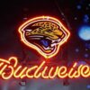 Budweiser Jacksonville Jaguars Neon Sign Teams Neon Light