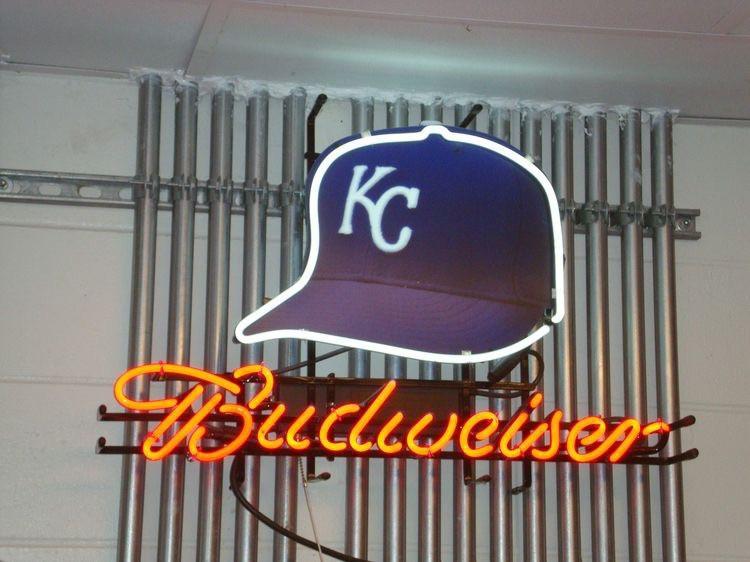 Budweiser Kansas City Royals Neon Sign Teams Neon Light