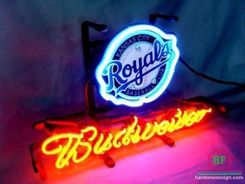 Budweiser Kansas City Royals Neon Sign Teams Neon Light