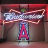 Budweiser Los Angeles Angels Neon Sign Teams Neon Light Bar Sign Neon Light