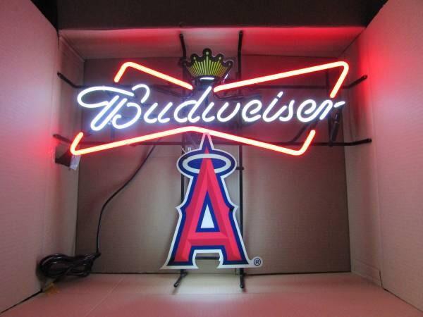 Budweiser Los Angeles Angels Neon Sign Teams Neon Light Bar Sign Neon Light