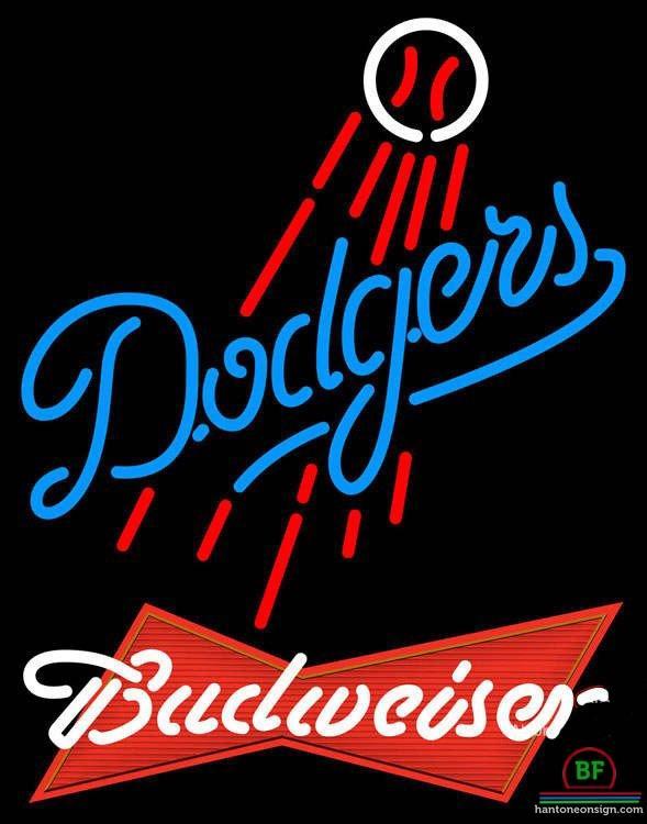 Budweiser Los Angeles Dodgers Neon Sign Teams Neon Light