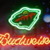 Budweiser Minnesota Wild Neon Sign Teams Neon Light